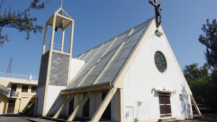 七苦聖母小堂位於路環九澳聖母村內