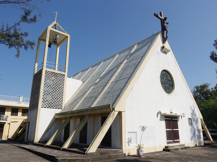 七苦聖母小堂位於路環九澳聖母村內